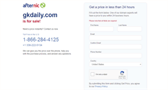 Desktop Screenshot of gkdaily.com
