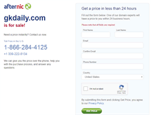 Tablet Screenshot of gkdaily.com